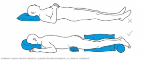 Sleeping on your back